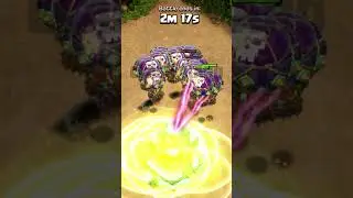 How tornado works on balloons #rocketballoon | Clash Of Clans | Clash Karo #shorts #coc