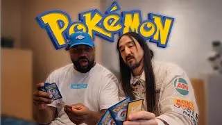 I Opened Pok&eacute;mon Packs With Steve Aoki!