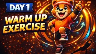 Day 1 Warm-Up Exercises | Beginner Friendly, immersive Interactive Workout