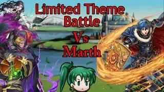 FEH Nergal and his morphes vs Legendary Marth Limited Theme battle