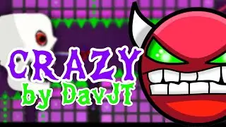 Я БИТНУЛ УРОВЕНЬ CRAZY (HARD - MEDIUM DEMON)ВИДОС НА 80 ПОДПИСЧИКОВ!