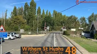 Route 48: Lincoln Central to Witham St Hugh&rsquo;s (edited)