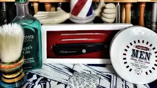 💈Parker PTBABK Adjustable Shavette Razor 🇮🇳, Algabo shaving cream 🇦🇷