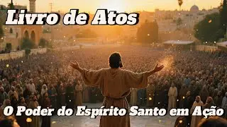 Livro dos Atos dos Apóstolos - Narrado e Ilustrado |  O Poder do Espírito Santo em Ação #jesus #fe