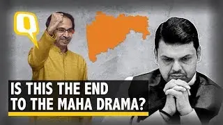Here's How the Maha Power Struggle Seemed to Fizzle to an End
