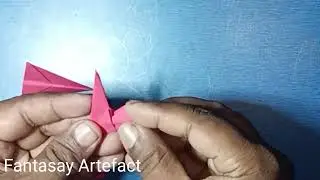 How to make 3D paper fighter plane tutorial #diy #origami #paperairplane #FantasyArtefact