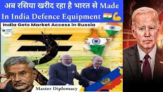Russia buys $4 Billion worth Indian arms, pays in Indian Rupee. India Gets Russian Market Access