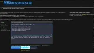 Простая антикапча для md5decrypter.co.uk