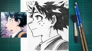 Easy DEKU Drawing Tutorial | How To Draw DEKU for Beginners Step by Step