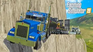 EXTREME MOUNTAIN TRUCKING (ALMOST FALLS OFF CLIFF)