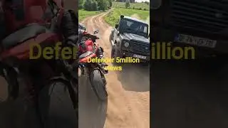 Defender Car के साथ जबरदस्त Race 😱 | Bike vs Defender | High Speed Racing