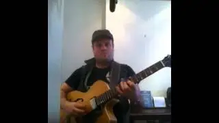 Mini-demo of my new Godin 5th Avenue Composer GT archtop guitar