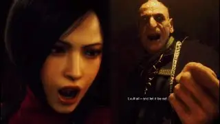 Resident Evil 4 Remake Ada Vs Osmund Saddler Quick Kill Final Boss Separate Ways DLC