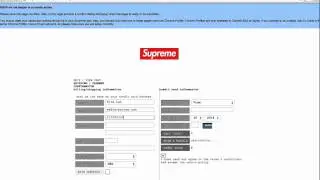 RSVP wit me Supreme Add To Cart Demo