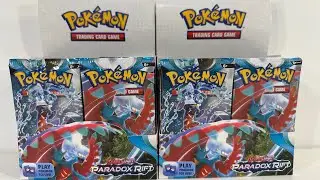 Pok&eacute;mon TCG - Opening 72 Paradox Rift Booster Packs
