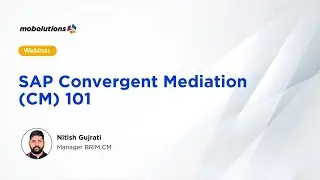 SAP Convergent Mediation (CM) 101 | Mobolutions
