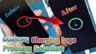 Samsung mobile charging problem | samsung black screen charging logo problem|| 2023