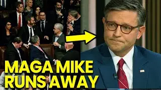 MAGA Mike LOSES IT On HOUSE FLOOR and RUNS AWAY