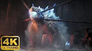 Kong VS Shimo - Full Scene 4K - Godzilla x Kong: The New Empire