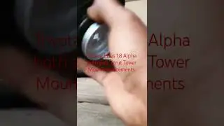 Toyota Prius 1.8 Alpha both front strut tower mounts replacements.#mechanic #diy #mechaniclife