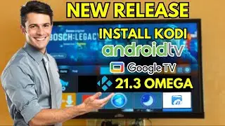 Установите Kodi 21.3 Omega на Android TV Box.