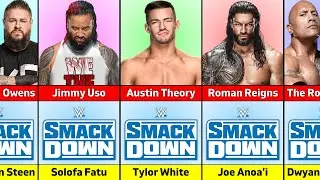 WWE SmackDown Full Roster & Real Names 2024