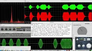 QRQ CW on VLF band  @5Khz  @75wpm: alternative RX method using a soundcard SDR and HiGH 