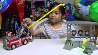 GIANT PAW PATROL - SURPRISE TOYS - BALLPIT TENT - Toys for boys - Surprise Egg - Opening Powerwheels