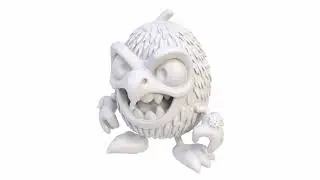3d model of a tiger monster character. Superhive, CGtrader, Cults3d (no sound)
