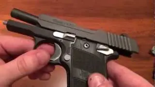 Зажим для стрельбы крупным планом и короткими планами Sig P938 Nightmare Edition 9MM