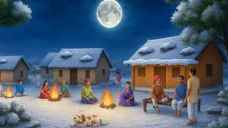“दरवाज़ा खोलते ही… रूह काँप गई” winter story ll Moral Story In Hindi MoralAuraTv