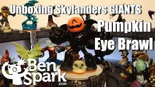 Happy Halloween Unboxing Skylanders Giants Pumpkin Eye Brawl
