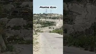 मानसर झील को जाने वाली सड़क (j&k) 😱//sri nagar shortcut road #shorts #tourism