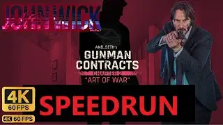 John Wick VR - Gunman Contracts Chapter 2 SPEEDRUN Half Life: Alyx Mod