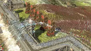 MASSIVE SIEGE OF EMPIRE CASTLE - Total War WARHAMMER 2