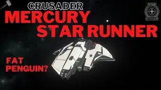The Data/smuggler Of Star Citizen? Crusader MSR, (Mercury Star Runner)