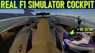 VR vs 270 Degree Video Screen Wall with Conspit Sim Racing Hardware