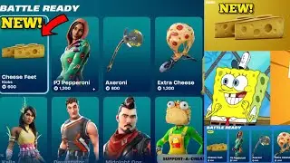 Fortnite Item Shop NEW Cheese Feet! (September 16th, 2025)