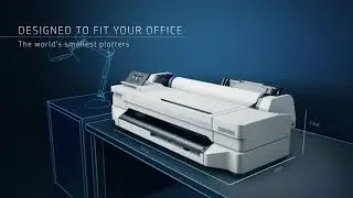 HP DesignJet T130 Large Format Compact Wireless Plotter Printer   24 , with Mobile Printing 5ZY58A 5