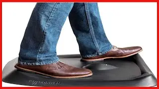 Topo Comfort Mat by Ergodriven | The Not-Flat Standing Desk Anti-Fatigue Mat with Calculated Terrain
