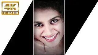 Priya Prakash Varrier 4k Status || Avi Creation