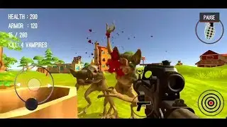 Monster Hunting City Shooting #27 (Level 27 - Vampires) - Android/iOS Gameplay
