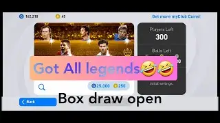 European Box Draw Legends Pack Opening | How To Got All Legends🤣🤣 ||