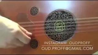 Shadd Araban improvisation on a 88 yrs old oud  تقاسيم عود (عمره ٨٨ عاماً) - شد عربان