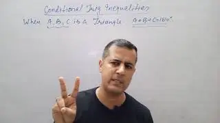 Conditional trigonometry inequality
