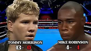 Tommy Morrison (Usa) vs Mike Robinson (England) | TKO Boxing Fight Highlights