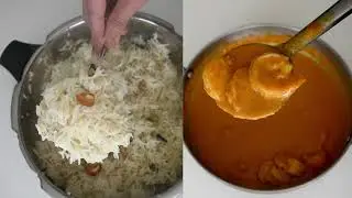Prawn curry & Ghee rice | Prawn hinga udda  | Konkani style easy prawn curry with asafoetida(hing)
