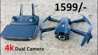 Best Drone With Dual HD Camera Foldable Toy Drone with HQ WIFI Camera Remote Control Quadcopter