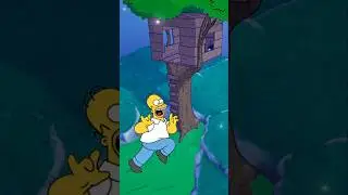 Casa na &Aacute;rvore do Bart e TV dos Simpsons no Fortnite! #fortnite #fortnitebr #fortniteclips