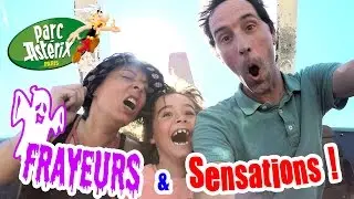 FRAYEURS & SENSATIONS au PARC ASTERIX  - Train fantôme Transdémonium & la Galère